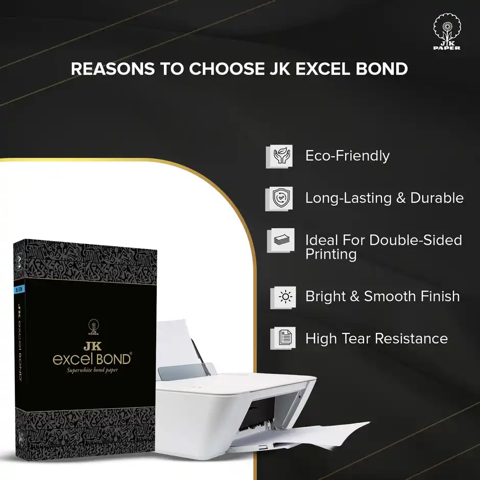 JK Excel Bond Paper A4 100 GSM Premium - Image 2